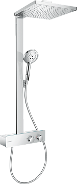    ShowerTablet Select 350 Hansgrohe Raindance Select E 300 1jet Showerpipe Ecosmart . 27362000